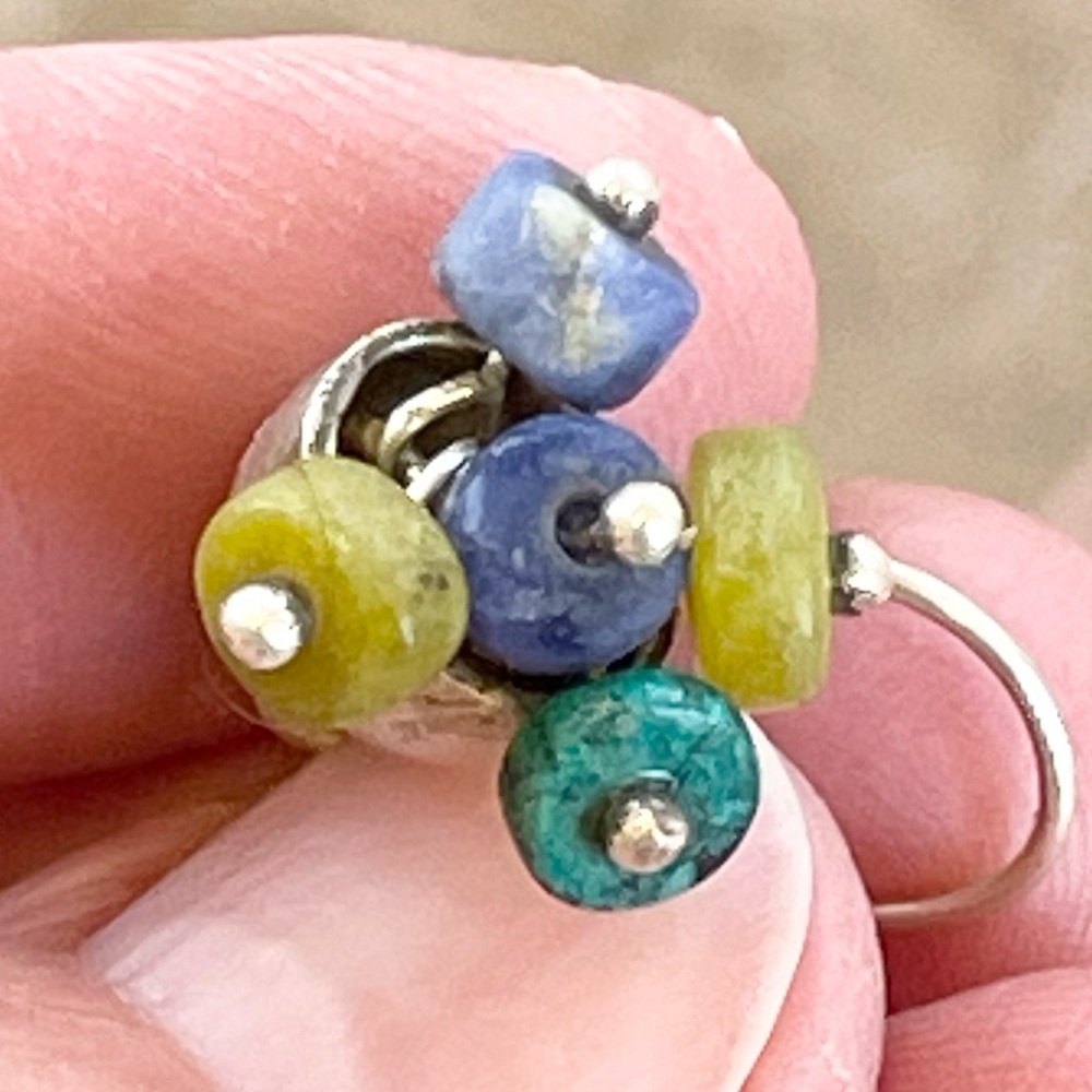 Precious Artisan made Sterling Silver Bell Drop Earrings! - Picture 6 of 7